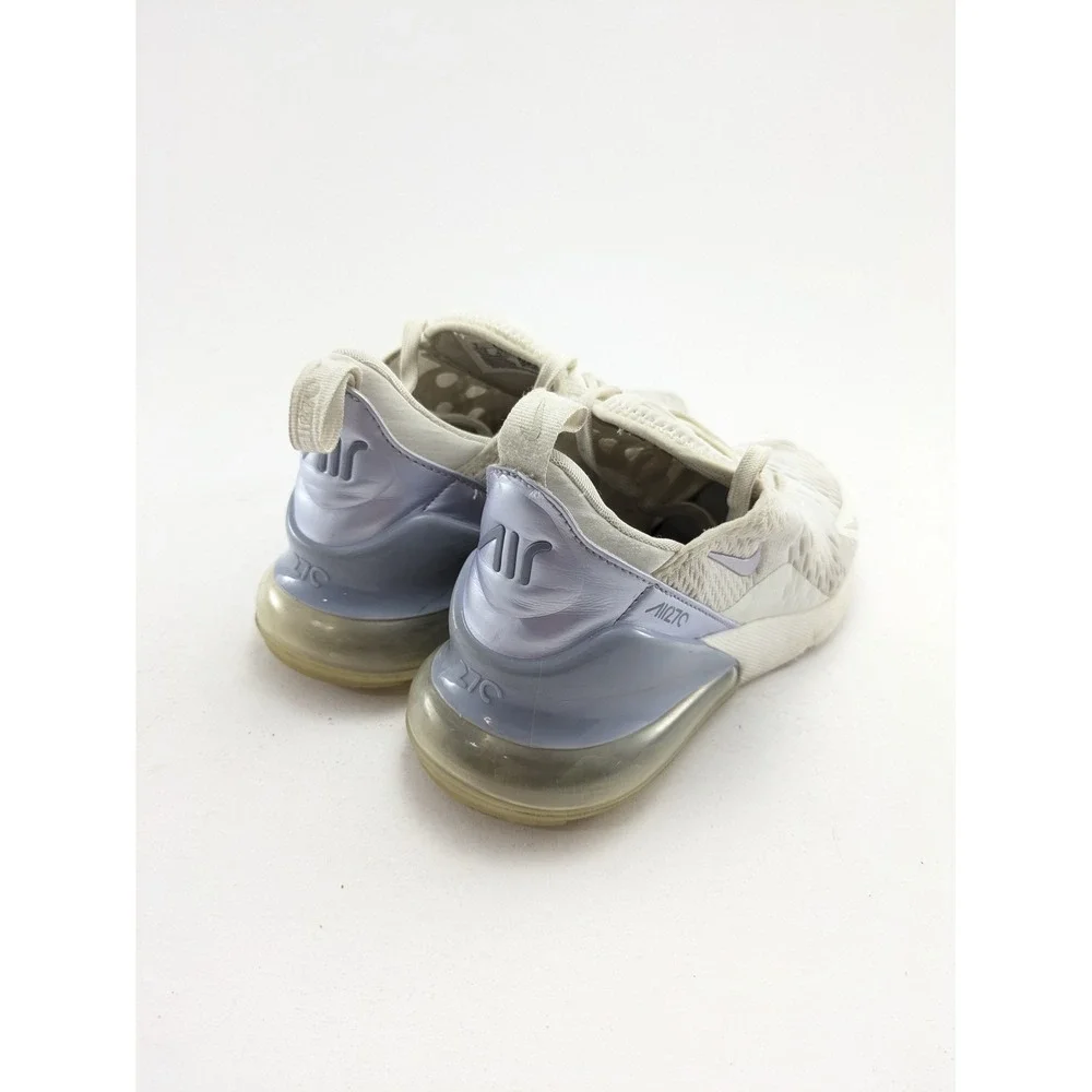 Womens Nike Air Max 270 Sail Oxygen Purple Running Shoes FB2934-100 Size 7